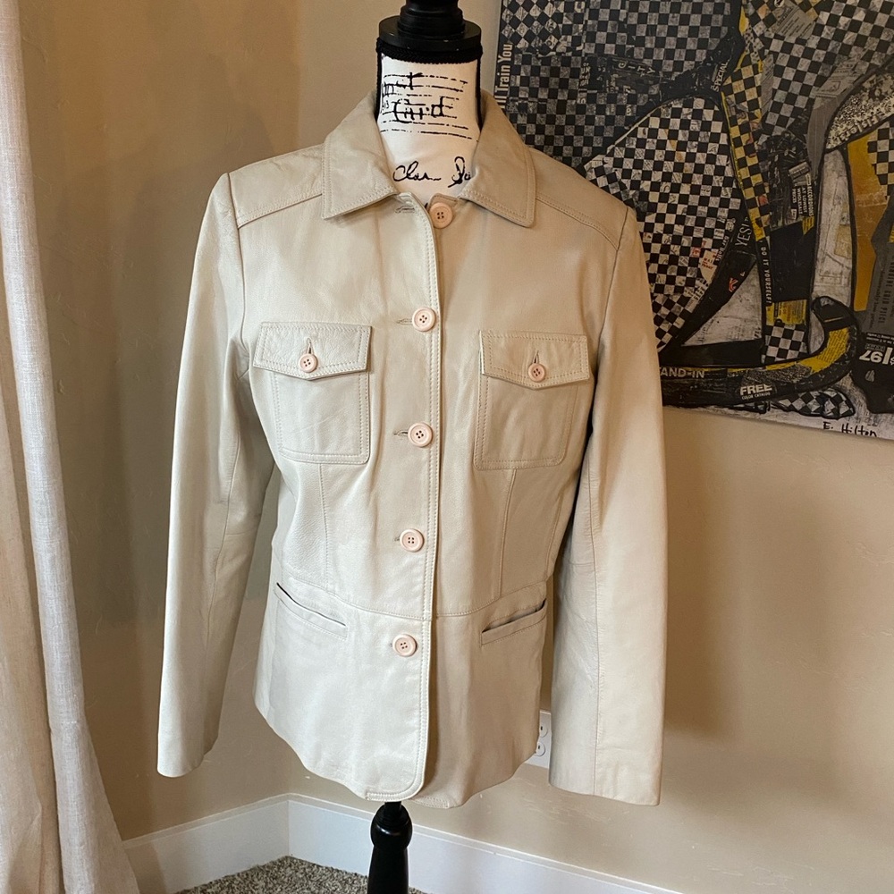 Columbia Leather Jacket size L